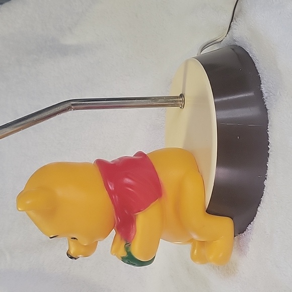 Winnie The Pooh 3 Way Lamp 1977.  All Lights Work. Dolly Toy Company - Picture 5 of 16